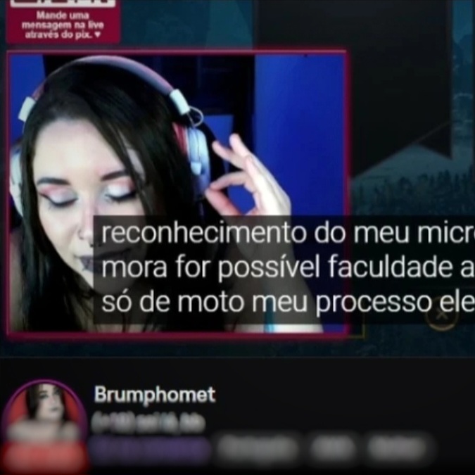 Livestream com closed captions gerados pelo Stream-CC, imagem 2